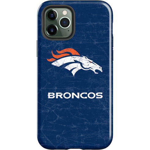 NFL Denver Broncos - Distressed iPhone 12 Pro Max Impact Case