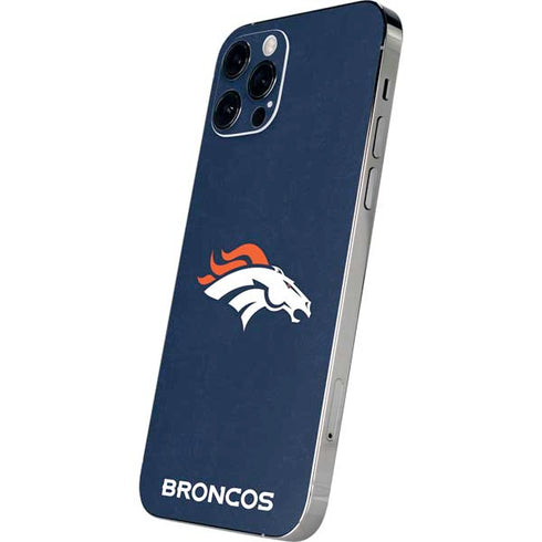 NFL Denver Broncos - Distressed iPhone 12 Pro Max Skin