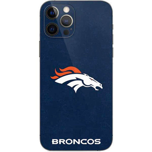 NFL Denver Broncos - Distressed iPhone 12 Pro Skin