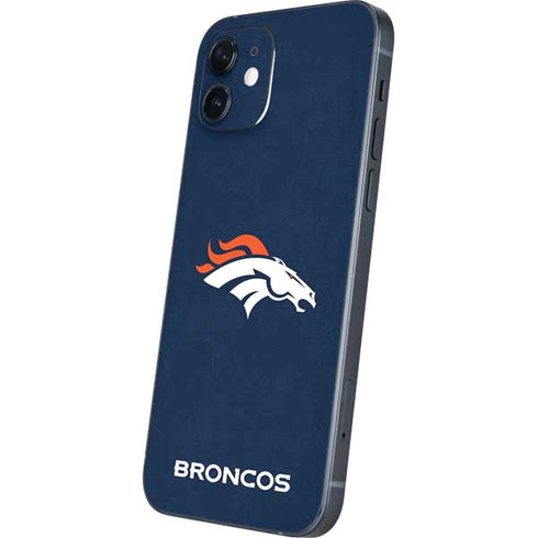 NFL Denver Broncos - Distressed iPhone 12 Skin