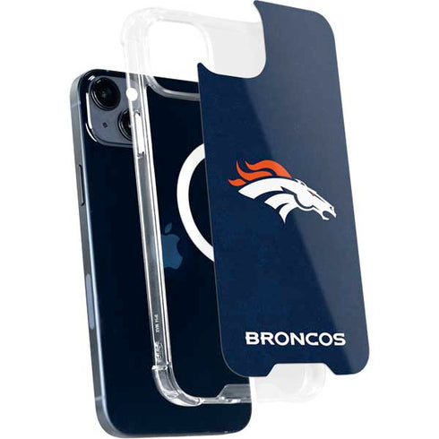 NFL Denver Broncos - Distressed iPhone 13 MagSafe Case