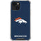 NFL Denver Broncos - Distressed iPhone 13 Mini Clear Case