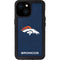 NFL Denver Broncos - Distressed iPhone 13 Mini Waterproof Case