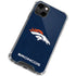 NFL Denver Broncos - Distressed iPhone 14 Clear Case