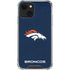 NFL Denver Broncos - Distressed iPhone 14 Clear Case