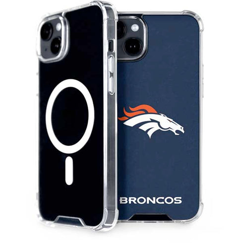 NFL Denver Broncos - Distressed iPhone 15 MagSafe Case