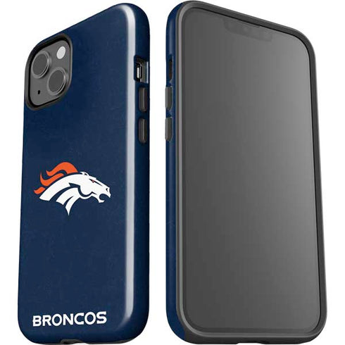 NFL Denver Broncos - Distressed iPhone 14 Plus Impact Case