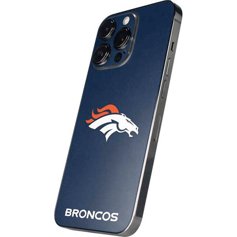 NFL Denver Broncos - Distressed iPhone 14 Pro Skin
