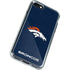 NFL Denver Broncos - Distressed iPhone SE (2nd & 3rd Gen) Clear Case