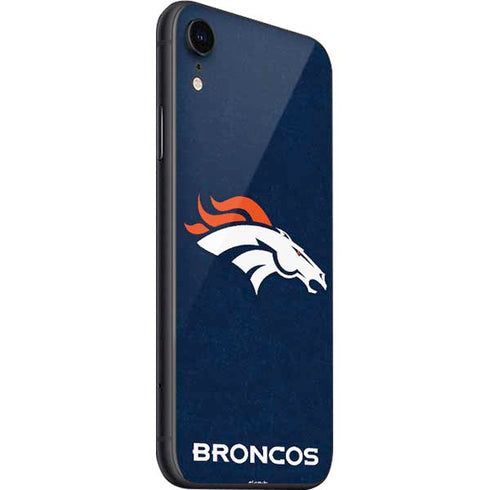 NFL Denver Broncos - Distressed iPhone SE (2nd & 3rd Gen) Skin