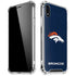 NFL Denver Broncos - Distressed iPhone XR Clear Case