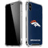 NFL Denver Broncos - Distressed iPhone XS Max Clear Case