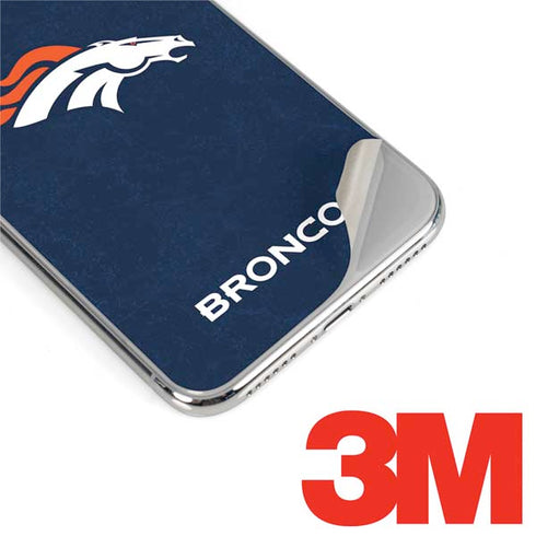 NFL Denver Broncos - Distressed iPhone XS Max Skin