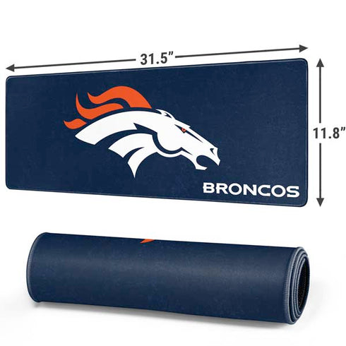 NFL Denver Broncos - Distressed Gaming Mouse Pad