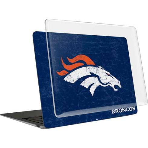 NFL Denver Broncos - Distressed MacBook Air 13in (2020) Case plus Skin