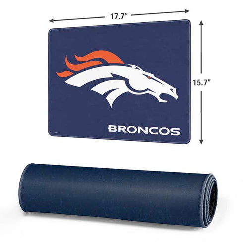NFL Denver Broncos - Distressed Gaming Mouse Pad