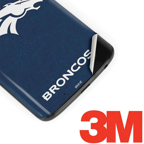 NFL Denver Broncos - Distressed Moto G6 Skin