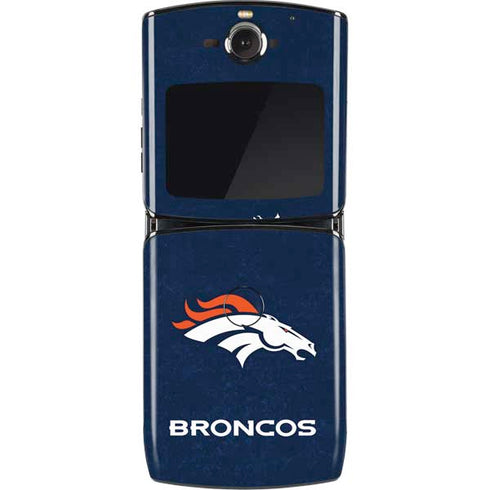 NFL Denver Broncos - Distressed Motorola RAZR Skin