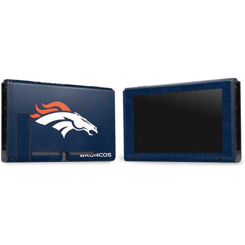 NFL Denver Broncos - Distressed Nintendo Switch Bundle Skin
