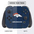 NFL Denver Broncos - Distressed Nintendo Switch Bundle Skin