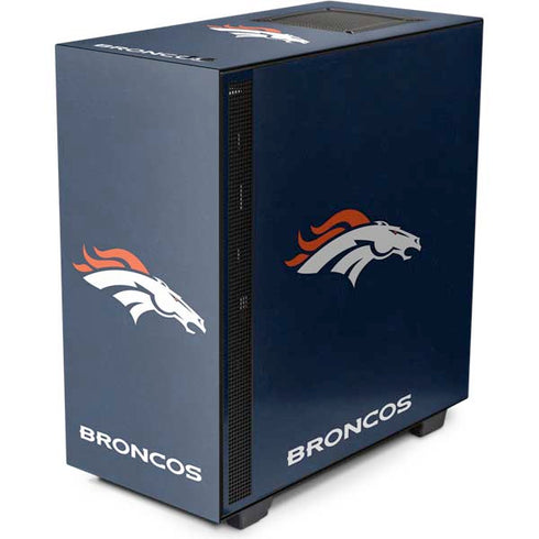 NFL Denver Broncos - Distressed NZXT H510 Compact ATX Mid-Tower Case Skin