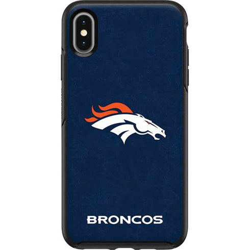 NFL Denver Broncos - Distressed Otterbox Symmetry iPhone Skin