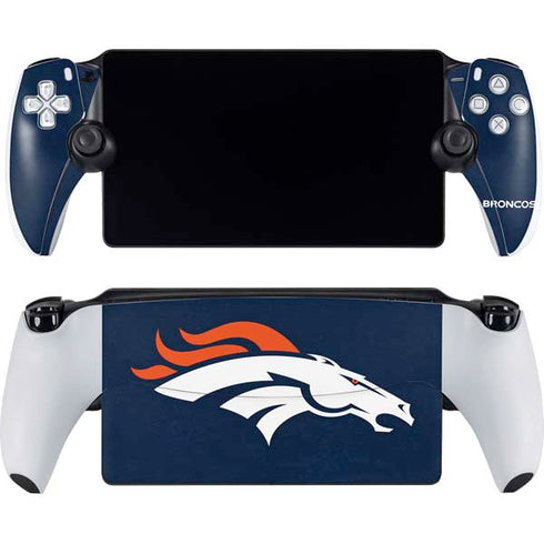 NFL Denver Broncos - Distressed PlayStation Portal Remote Player Skin