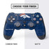 NFL Denver Broncos - Distressed PS4 Controller Skin
