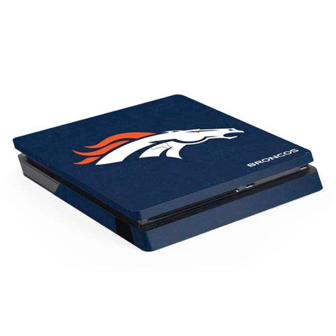 NFL Denver Broncos - Distressed PS4 Slim Skin