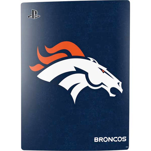 NFL Denver Broncos - Distressed PS5 Console Skin