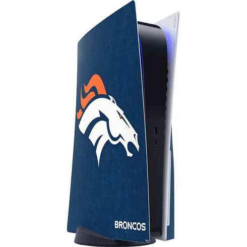 NFL Denver Broncos - Distressed PS5 Console Skin