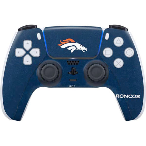 NFL Denver Broncos - Distressed PS5 Controller Skin