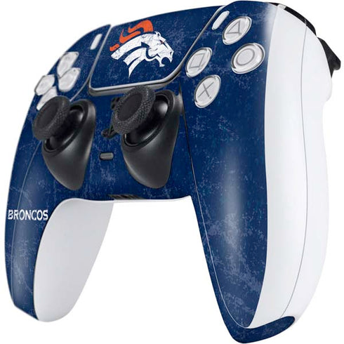 NFL Denver Broncos - Distressed PS5 Controller Skin