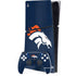 NFL Denver Broncos - Distressed PS5 Slim Digital Edition Bundle Skin