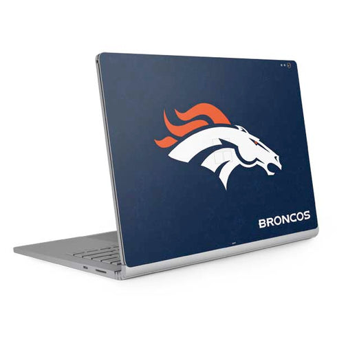 NFL Denver Broncos - Distressed Surface Book 2 13.5in Skin