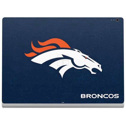 NFL Denver Broncos - Distressed Surface Book 2 13.5in Skin