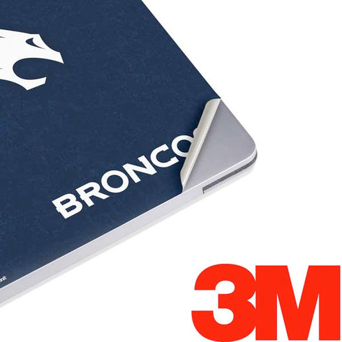NFL Denver Broncos - Distressed Surface Laptop 2 Skin