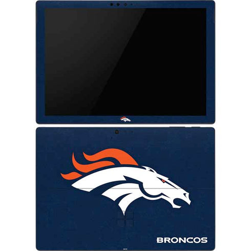 NFL Denver Broncos - Distressed Surface Pro 6 Skin