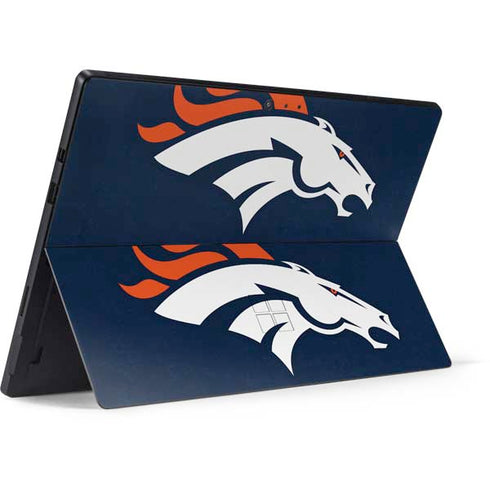 NFL Denver Broncos - Distressed Surface Pro 6 Skin