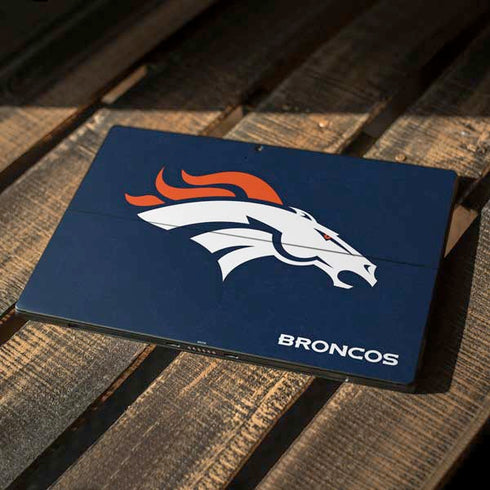 NFL Denver Broncos - Distressed Surface Pro 6 Skin