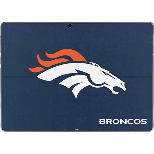 NFL Denver Broncos - Distressed Surface Pro 9 Skin
