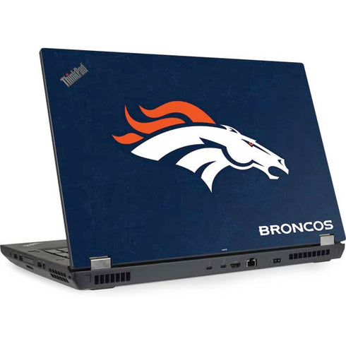 NFL Denver Broncos - Distressed Lenovo ThinkPad Skin