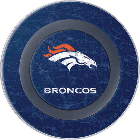 NFL Denver Broncos - Distressed Wireless Charger Skin