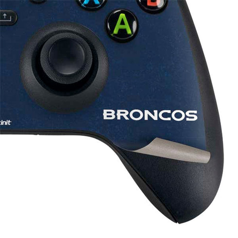 NFL Denver Broncos - Distressed Xbox Series X Controller Skin