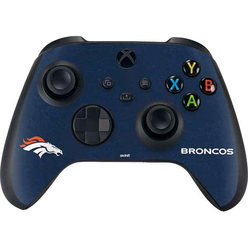 NFL Denver Broncos - Distressed Xbox Series X Controller Skin