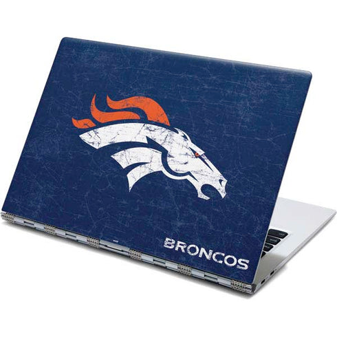 NFL Denver Broncos - Distressed Yoga 910 2-in-1 14in Touch-Screen Skin