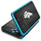 NFL Denver Broncos Black & White Nintendo 2DS XL (2017) Skin