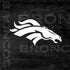 NFL Denver Broncos Black & White Nintendo 2DS XL (2017) Skin