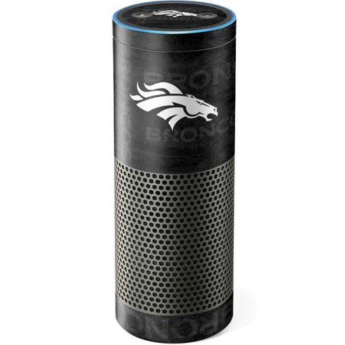 NFL Denver Broncos Black & White Amazon Echo Skin