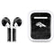 NFL Denver Broncos Black & White Apple AirPods Skin